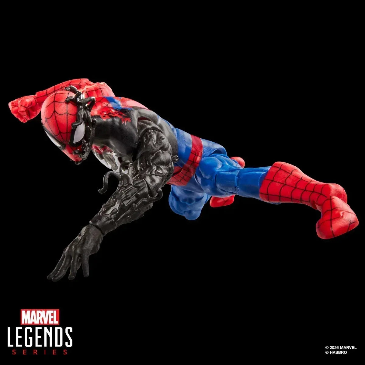 Secret Wars Marvel Legends Series Spider-Man (Alien Costume) 6-Inch Action Figure